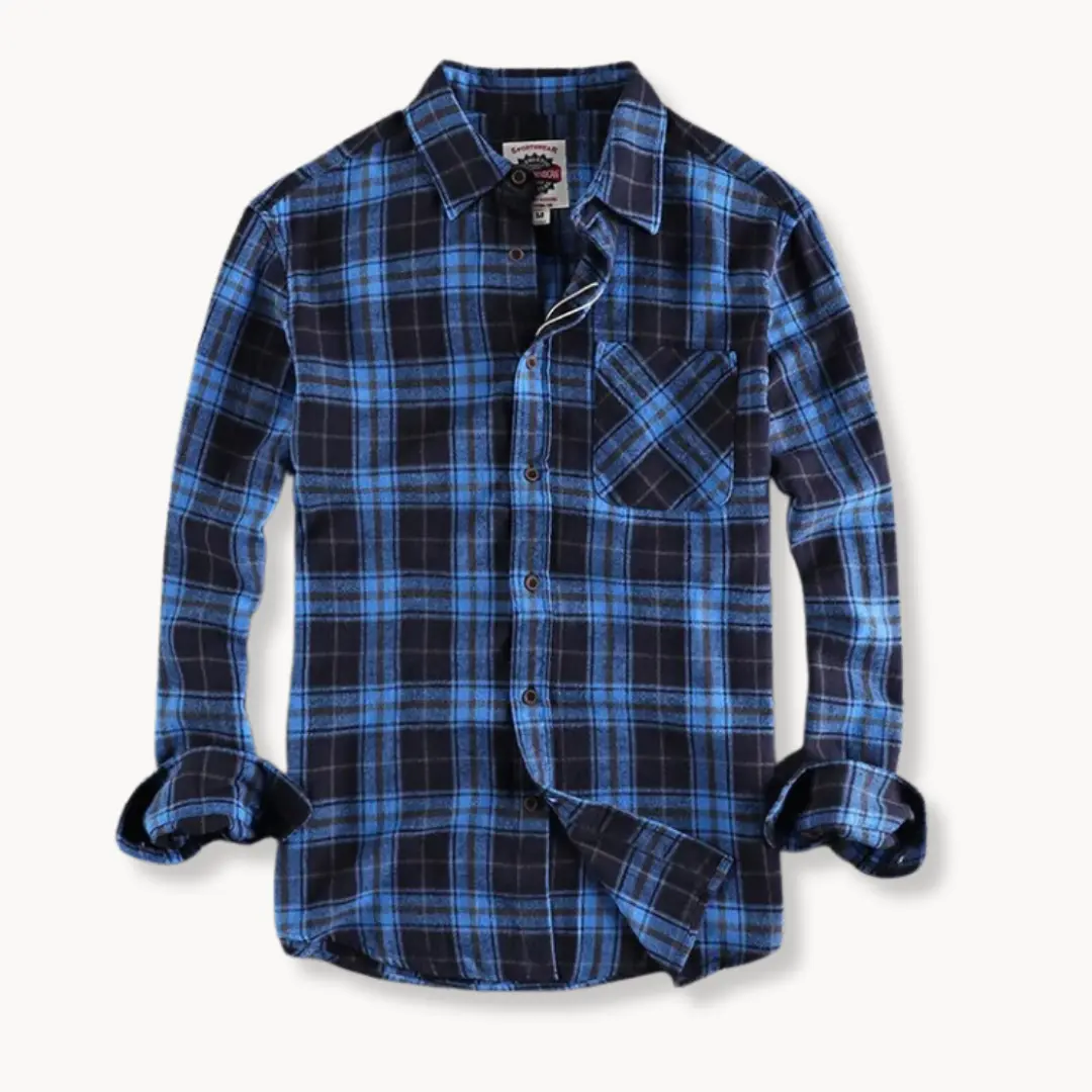 Brushed Flannel Long Sleeve - Shirt CASA LARO