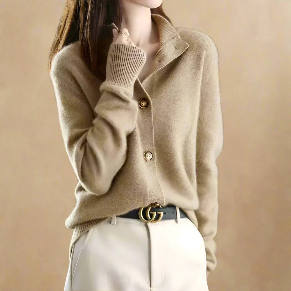 Button Front Knit - Cardigan CASA LARO