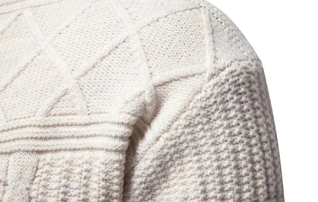 Cable Knit Crewneck - Sweater CASA LARO