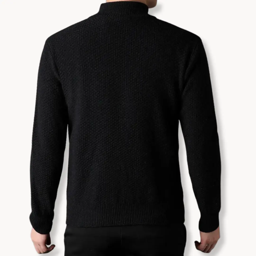 Cable Knit Wool - Cardigan CASA LARO