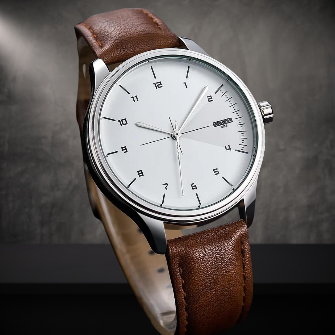 Caldwell Leather Strap - Watch CASA LARO MEN