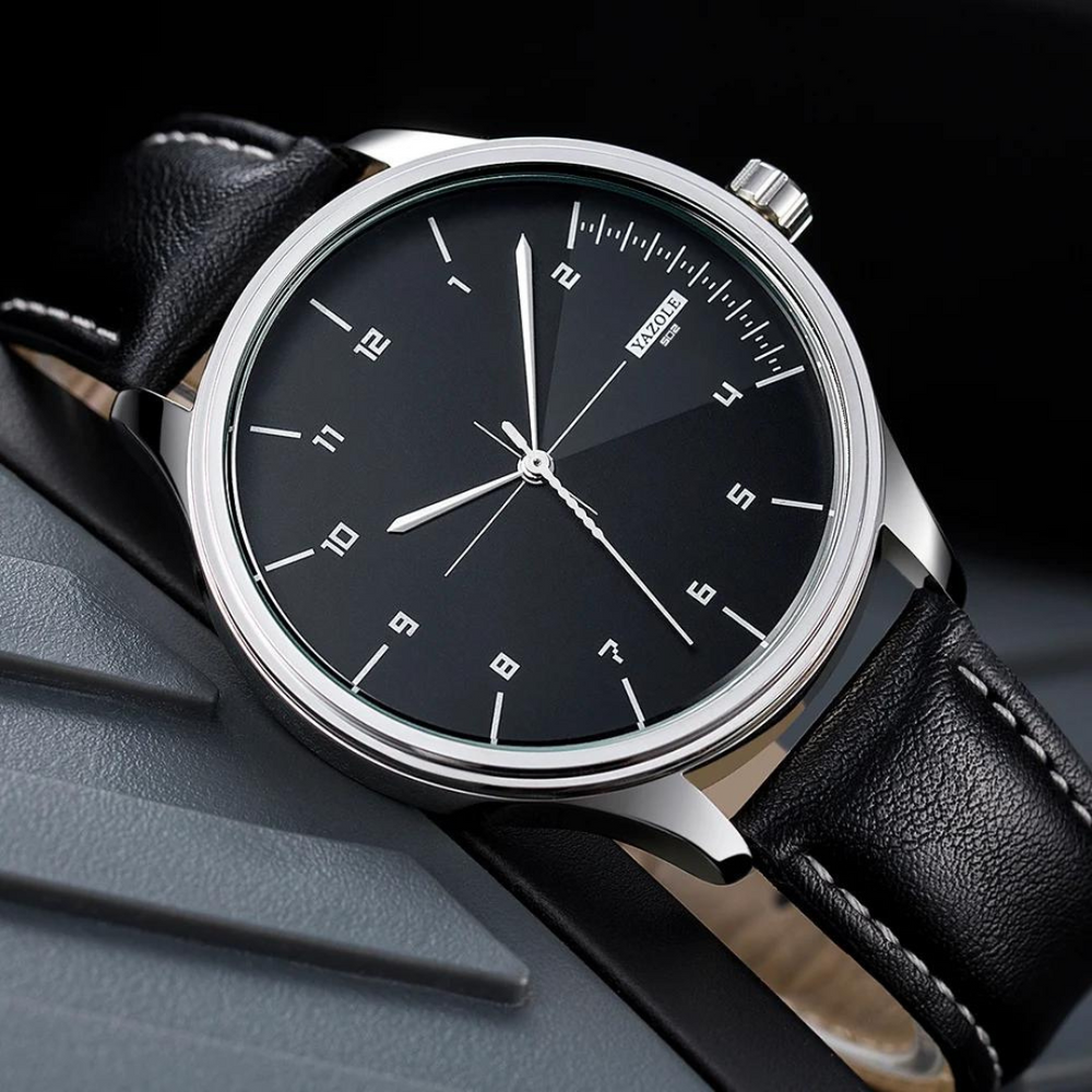 Caldwell Leather Strap - Watch CASA LARO MEN