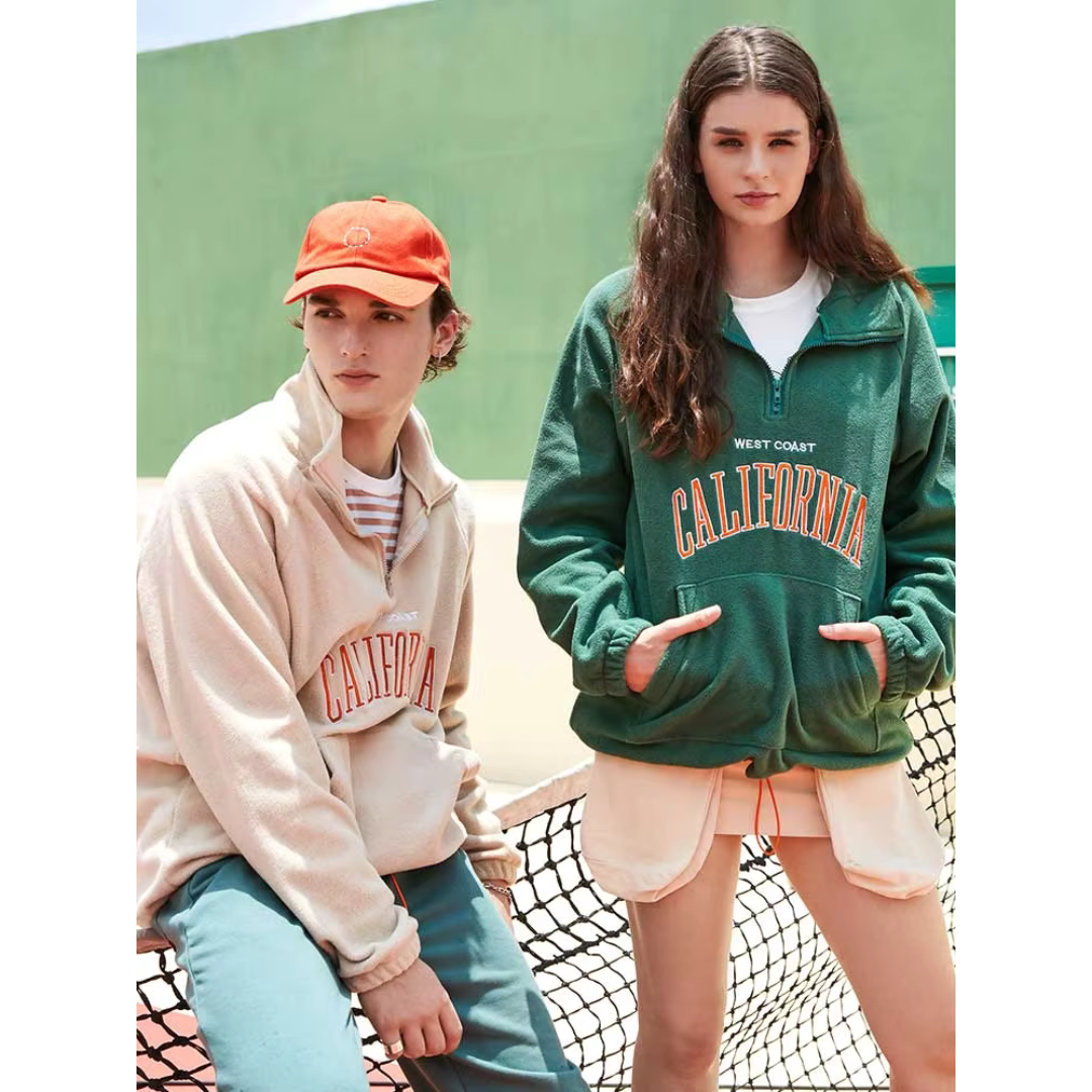 California Fleece Pullover - Sweater CASA LARO MEN