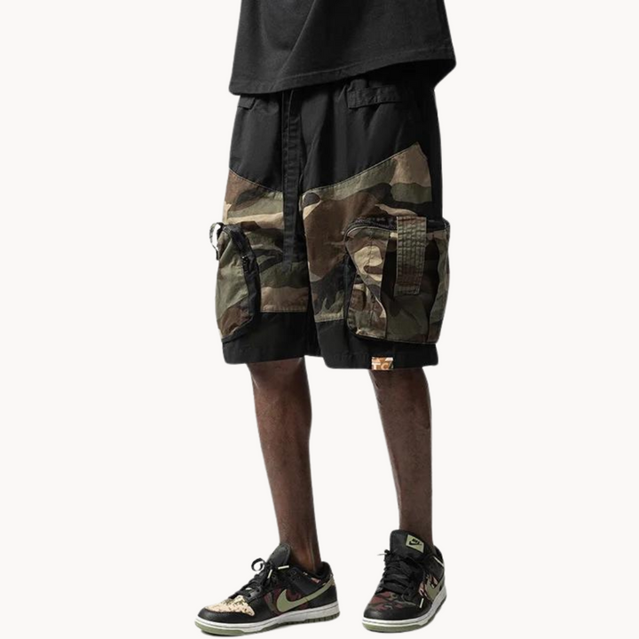 Camo Print Relaxed Fit - Shorts CASA LARO MEN