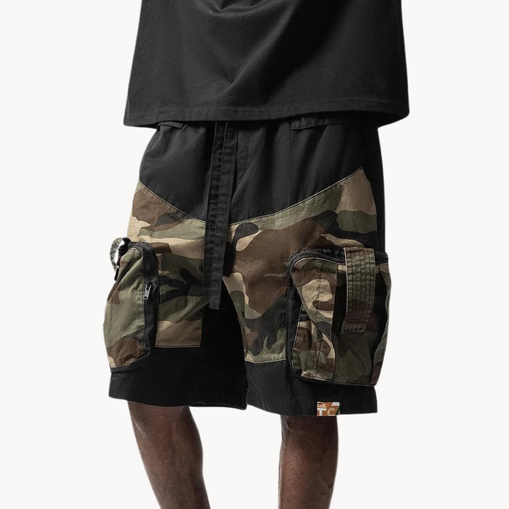 Camo Print Relaxed Fit - Shorts CASA LARO MEN