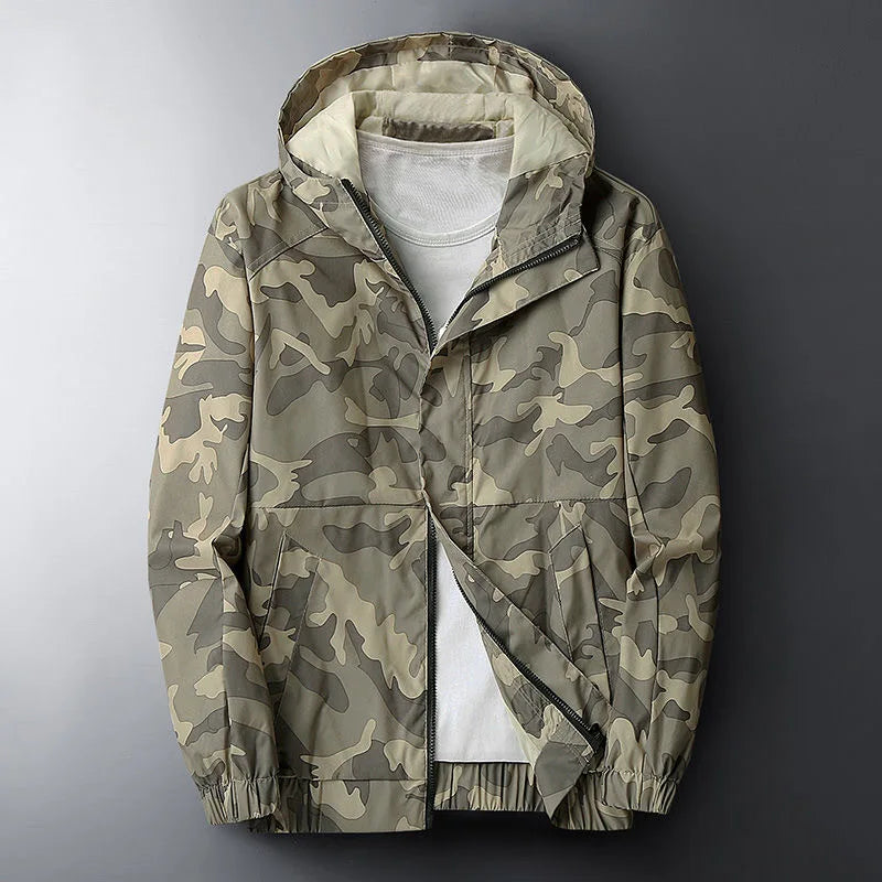 Camo Print - Windbreaker CASA LARO MEN