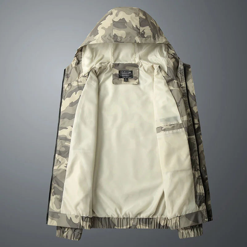Camo Print - Windbreaker CASA LARO MEN