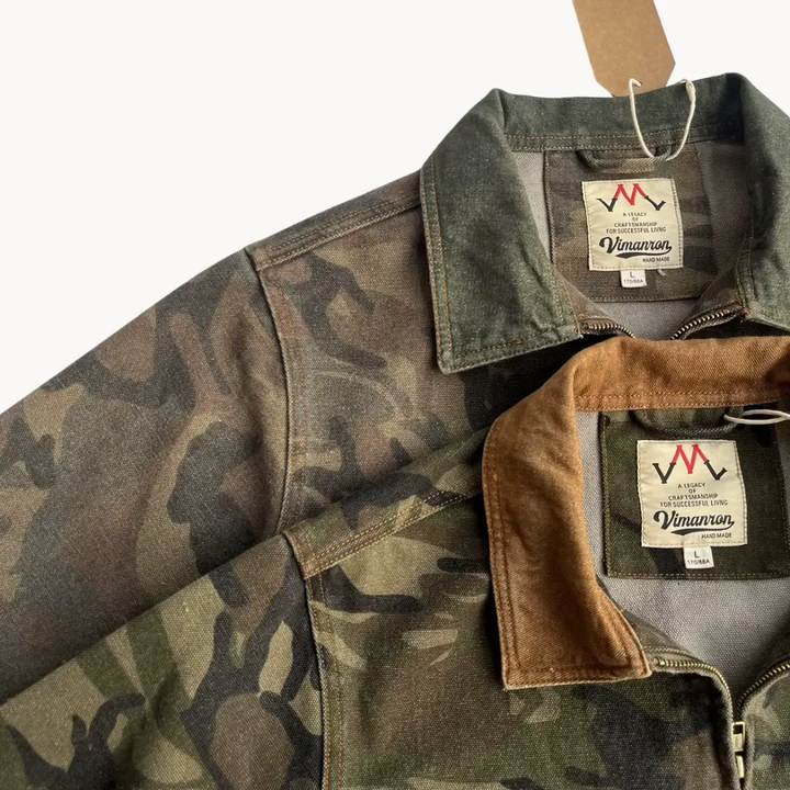 Camo Zip-Front Workwear - Jacket CASA LARO