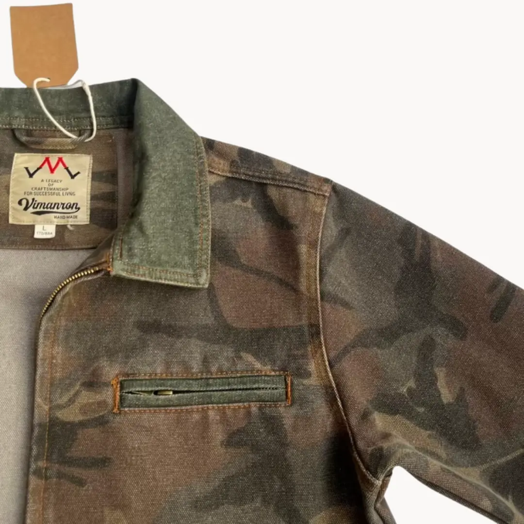 Camo Zip-Front Workwear - Jacket CASA LARO