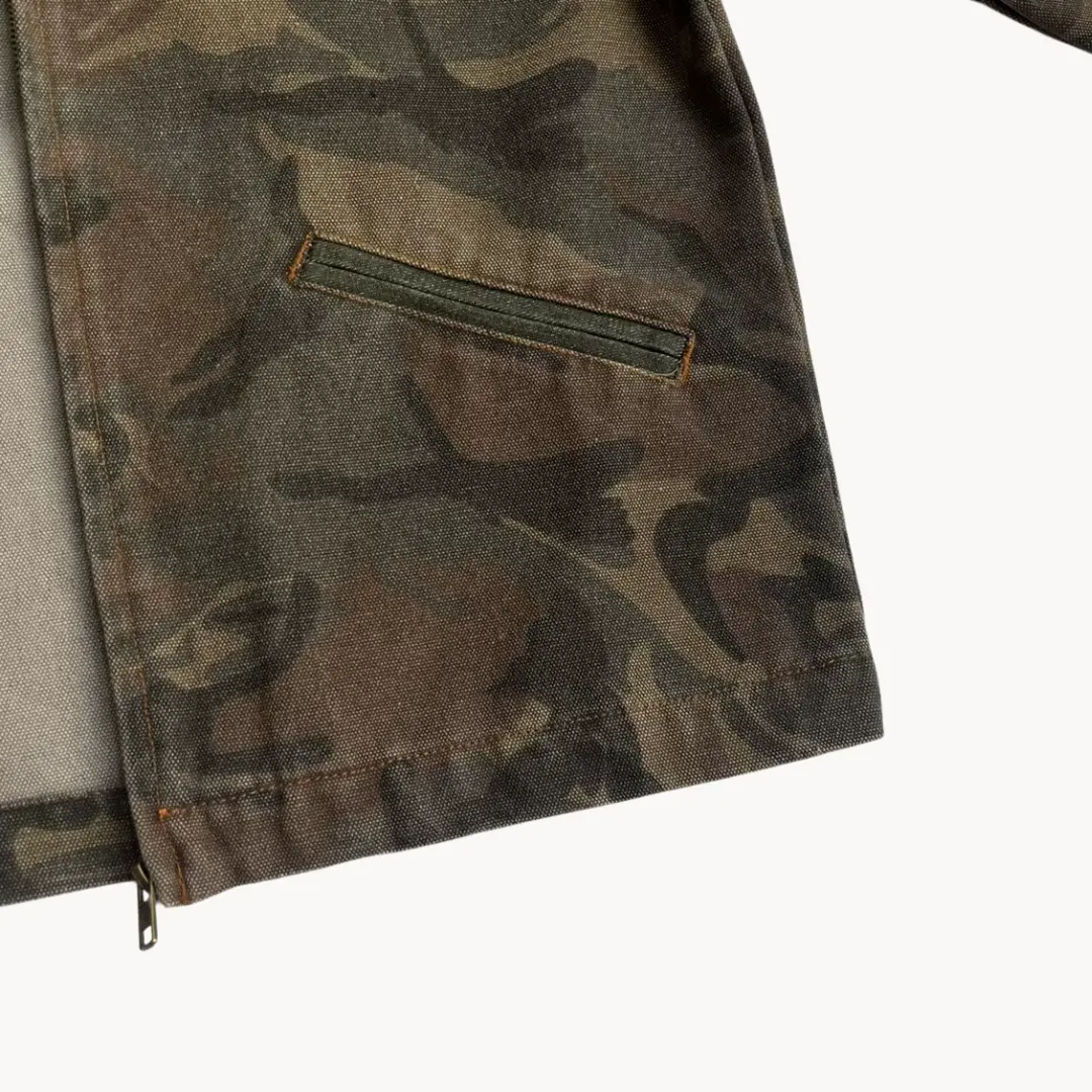 Camo Zip-Front Workwear - Jacket CASA LARO