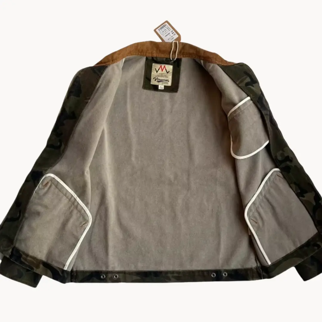 Camo Zip-Front Workwear - Jacket CASA LARO