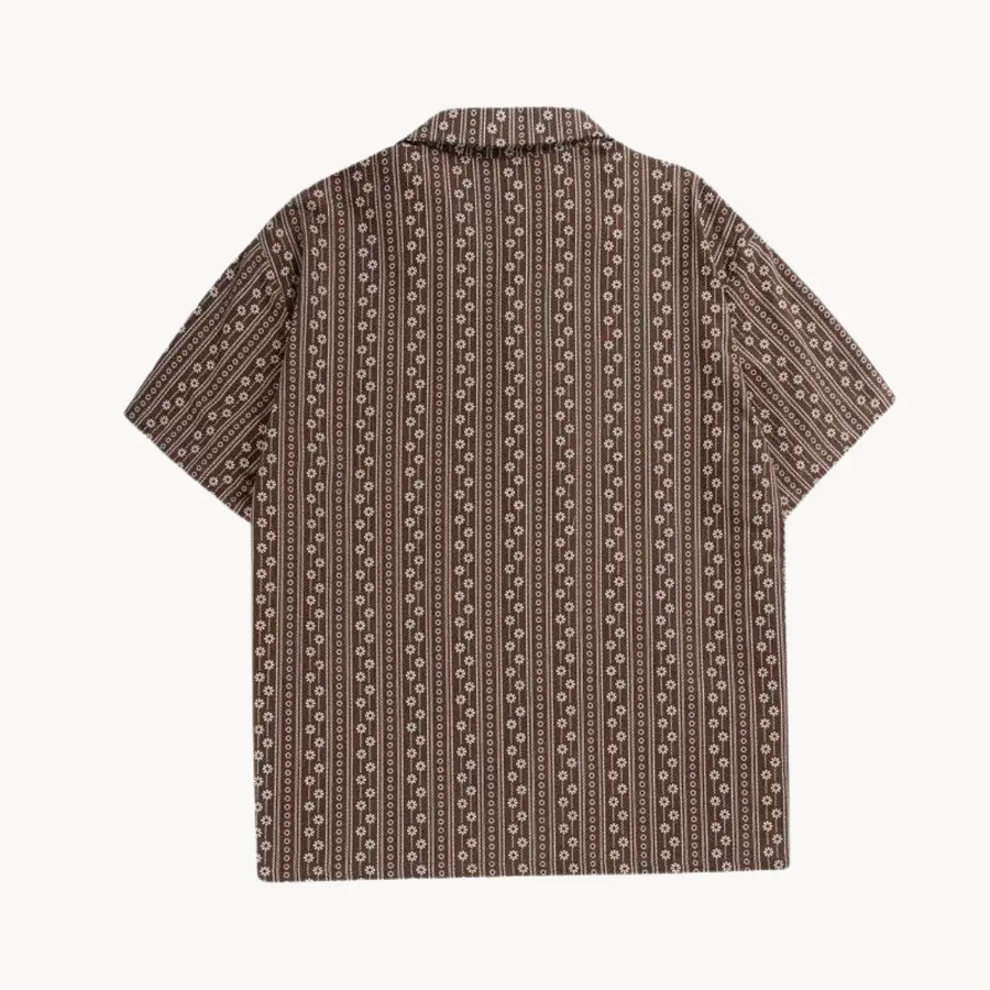 Camp Collar Button-Up - Shirt CAAYWORLD