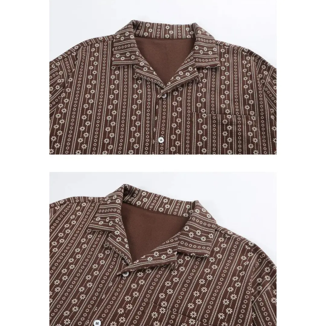 Camp Collar Button-Up - Shirt CASA LARO
