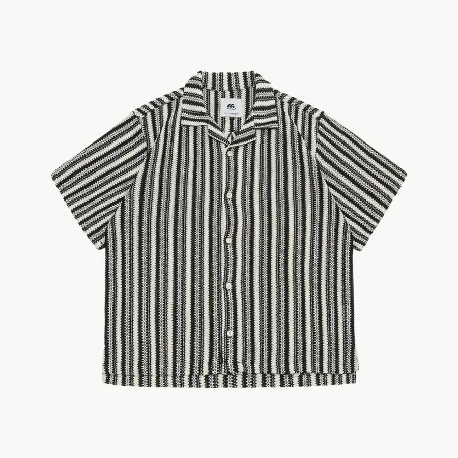 Camp Collar Relaxed Fit Button-Up - Shirt CAAYWORLD