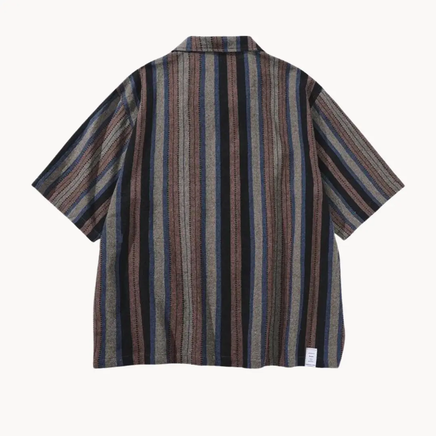 Camp Collar Relaxed Fit Button-Up - Shirt CAAYWORLD