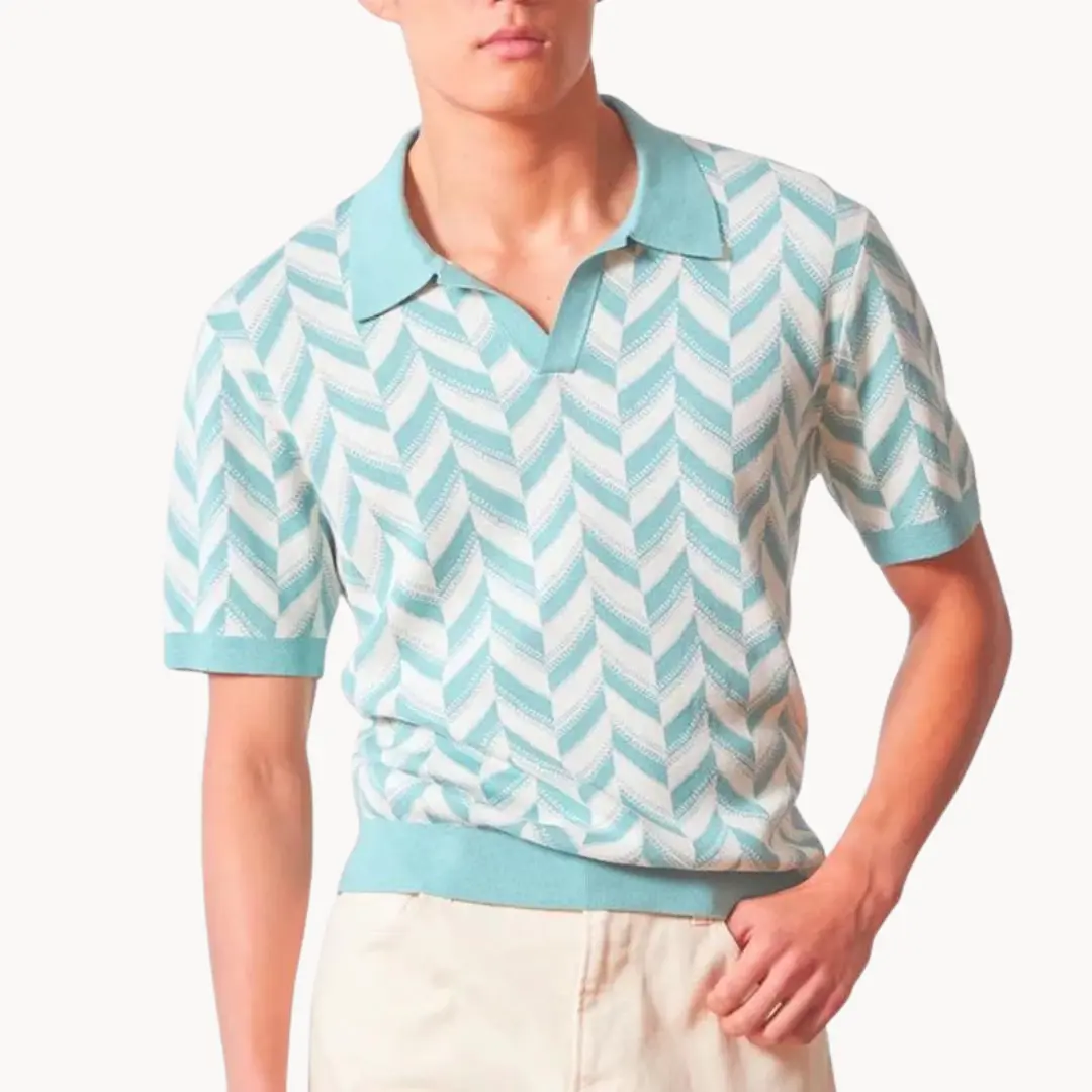 Camp Collar Short Sleeve - Polo Shirt CASA LARO