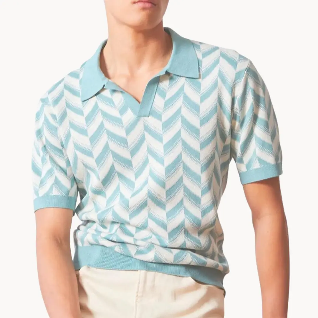 Camp Collar Short Sleeve - Polo Shirt CASA LARO