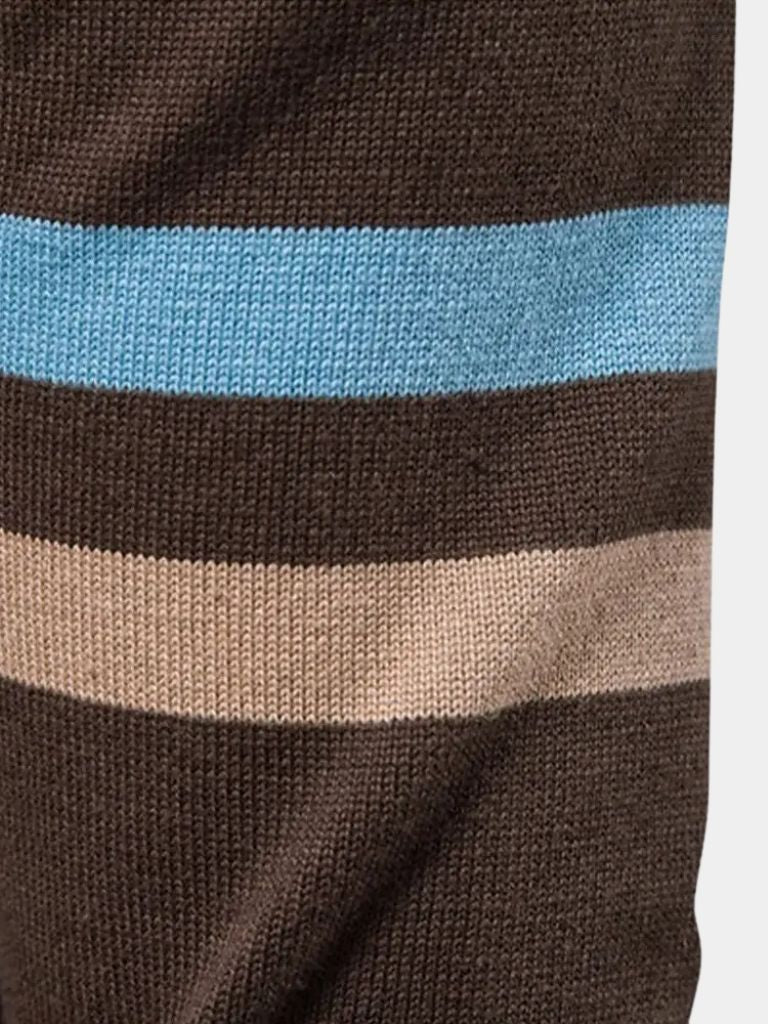 Cardigan Sweater Zipper Standing Collar Knitwear - Casa  Laro CASA LARO