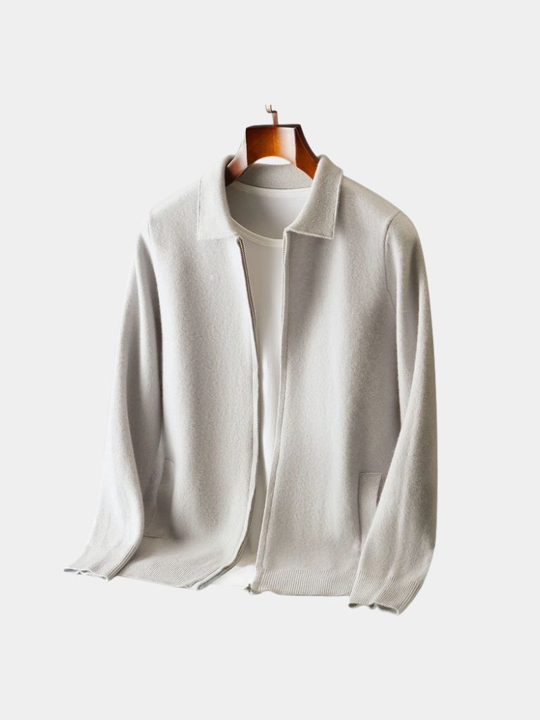 Cashmere Heritage Knit Jacket - Casa  Laro CASA LARO