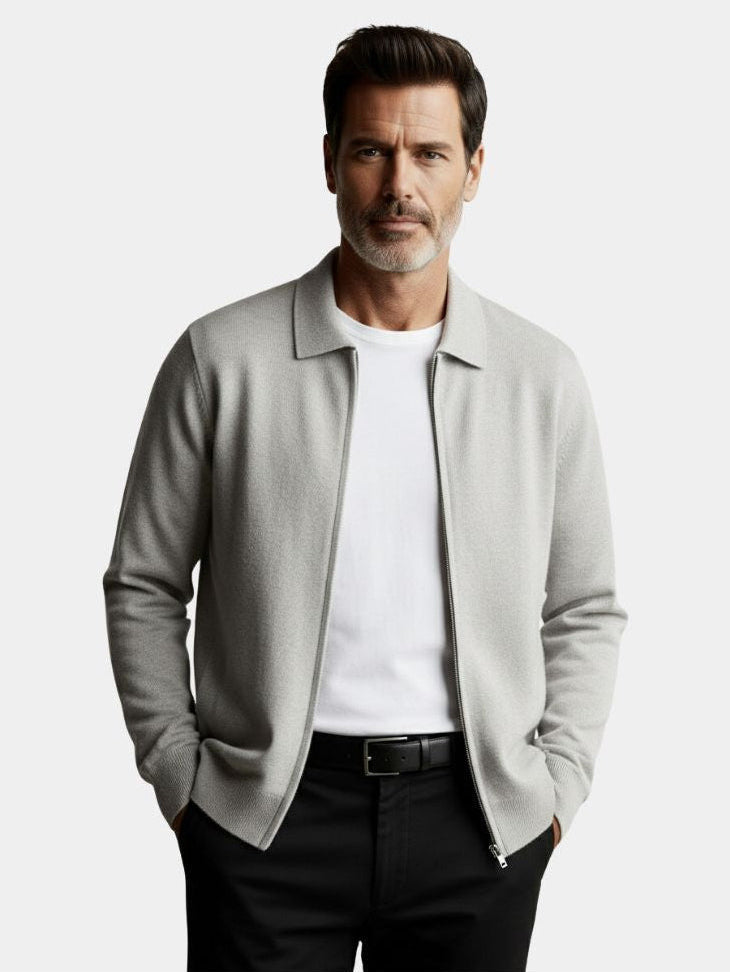 Cashmere Heritage Knit Jacket - Casa  Laro CASA LARO