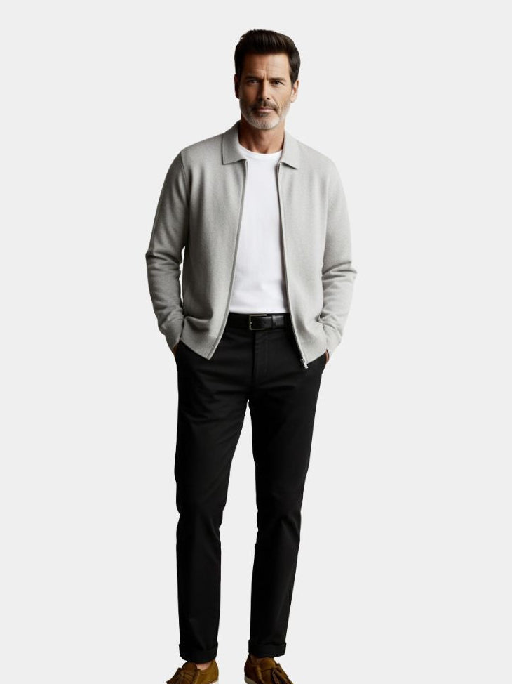 Cashmere Heritage Knit Jacket - Casa  Laro CASA LARO