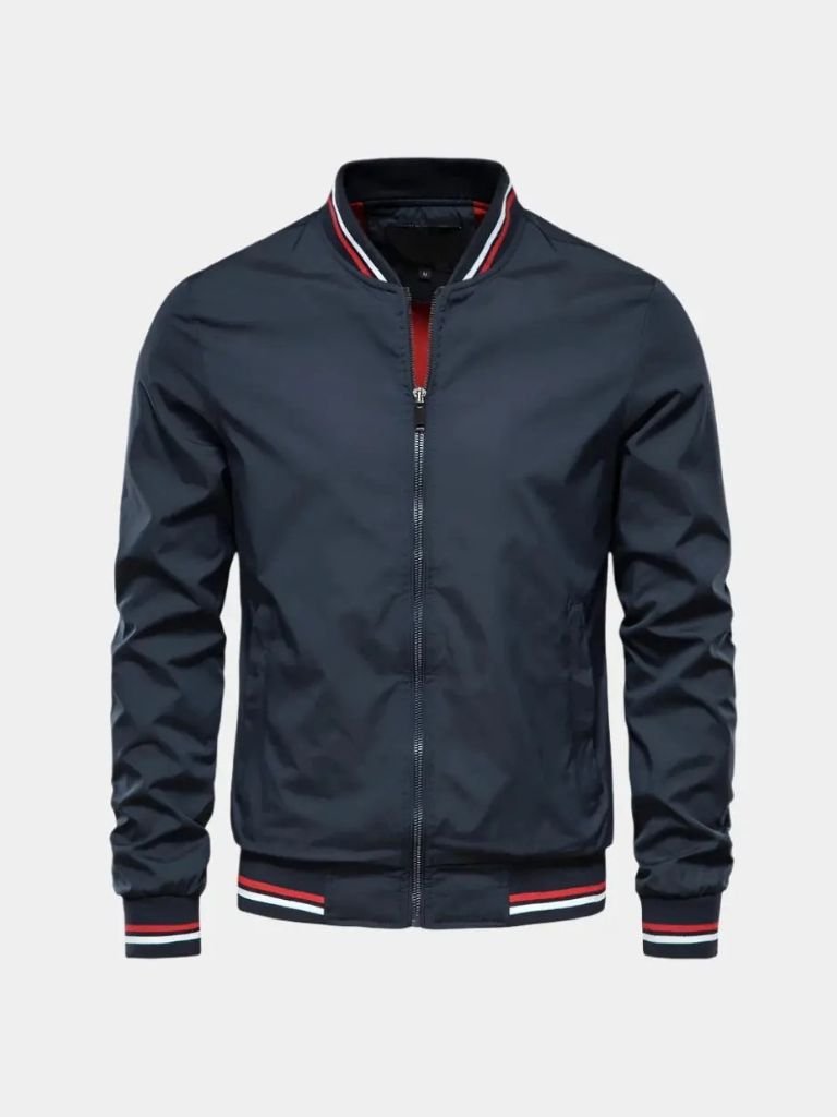 Casual Bomber Jacket - Casa  Laro CASA LARO