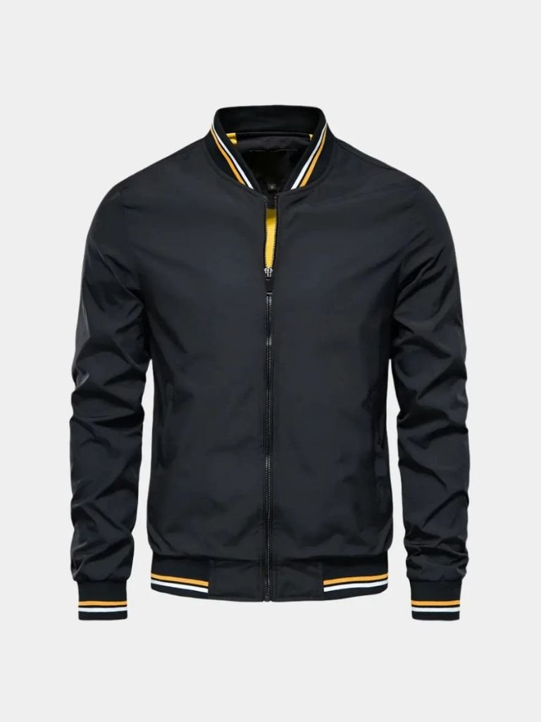 Casual Bomber Jacket - Casa  Laro CASA LARO
