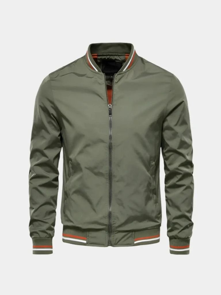 Casual Bomber Jacket - Casa  Laro CASA LARO