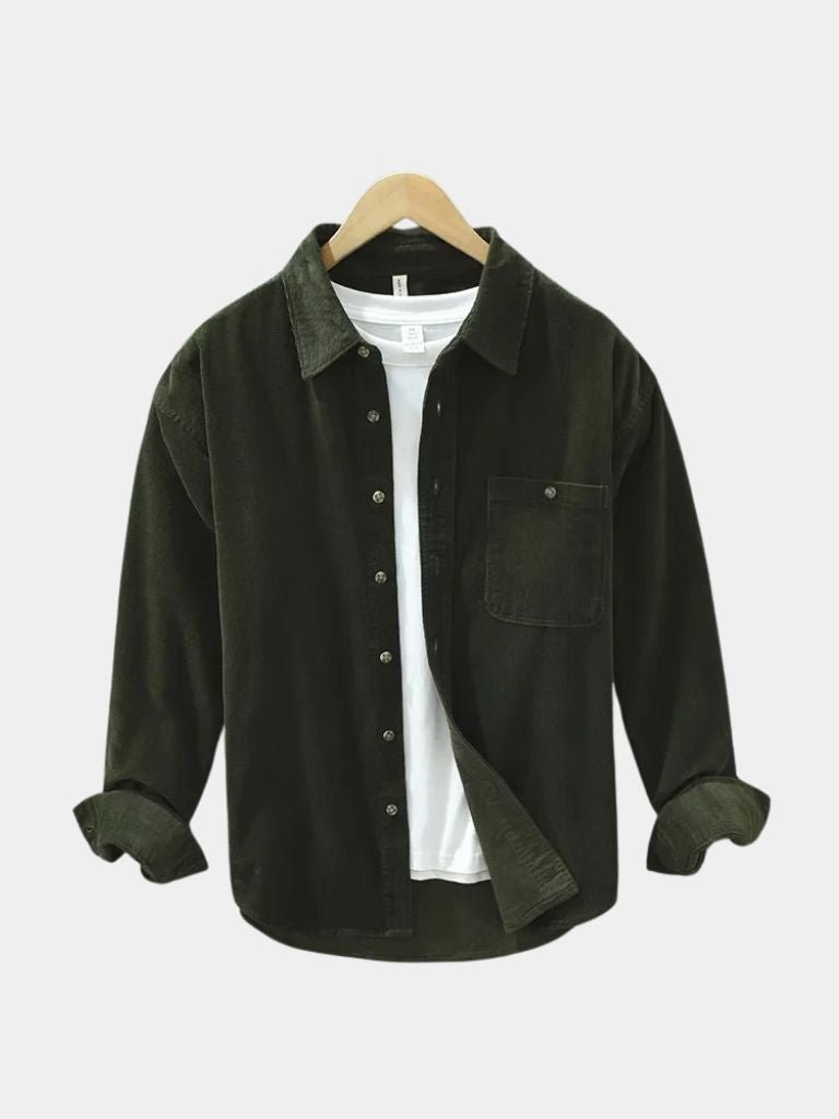 Casual Corduroy Shirt - Casa  Laro CASA LARO