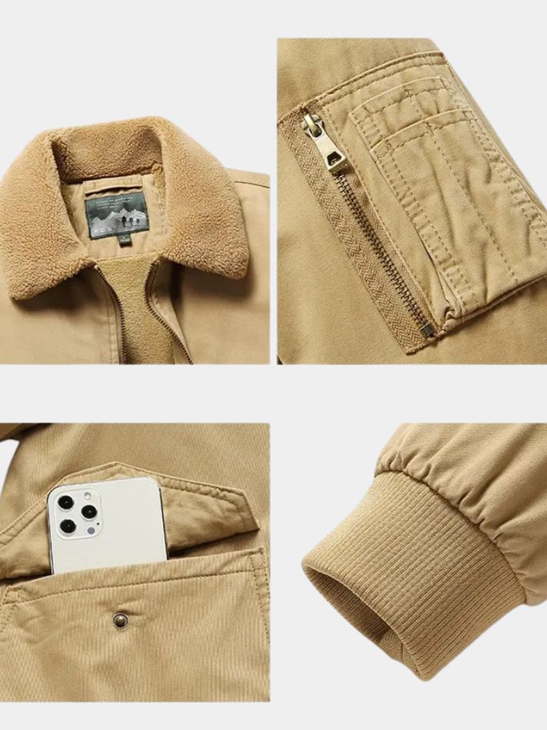 Casual Fleece Jacket - Casa  Laro CASA LARO