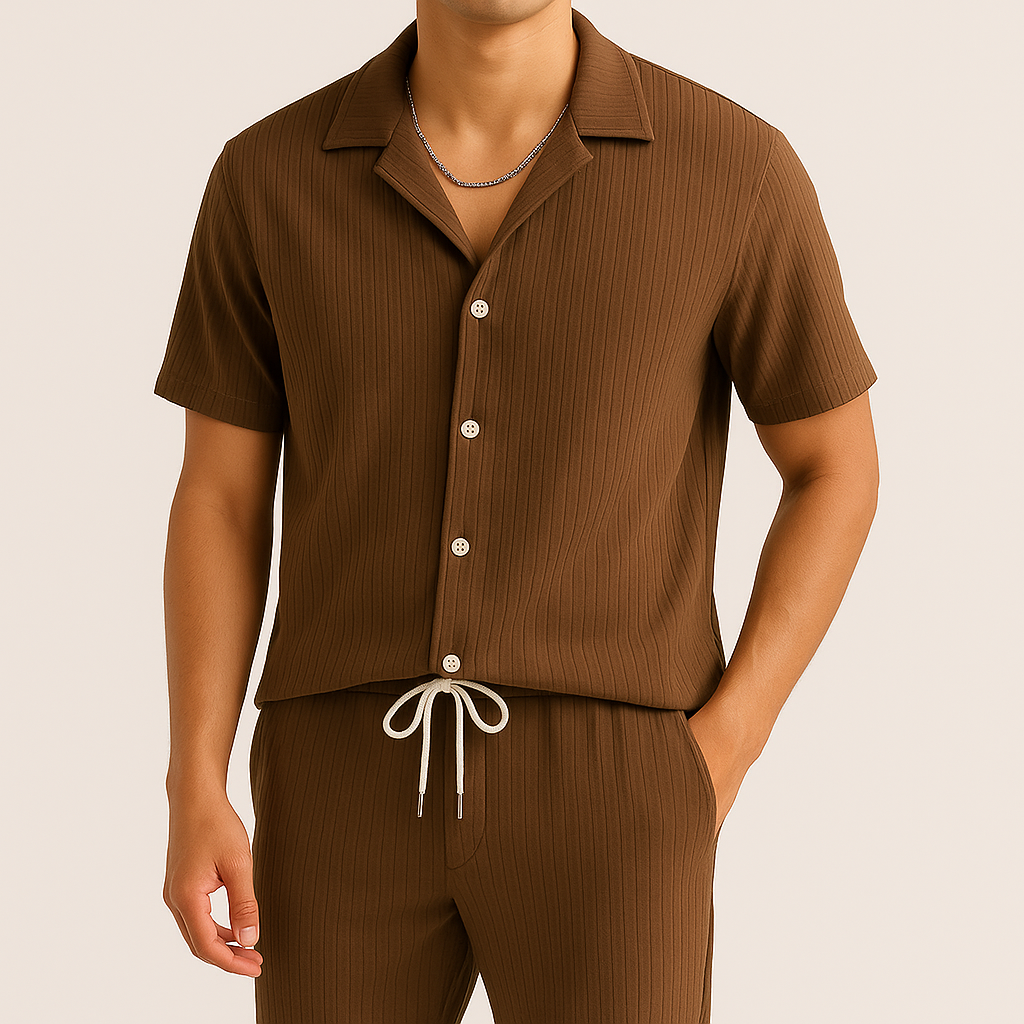 Cavari Relaxed Linen - Two-Piece Set