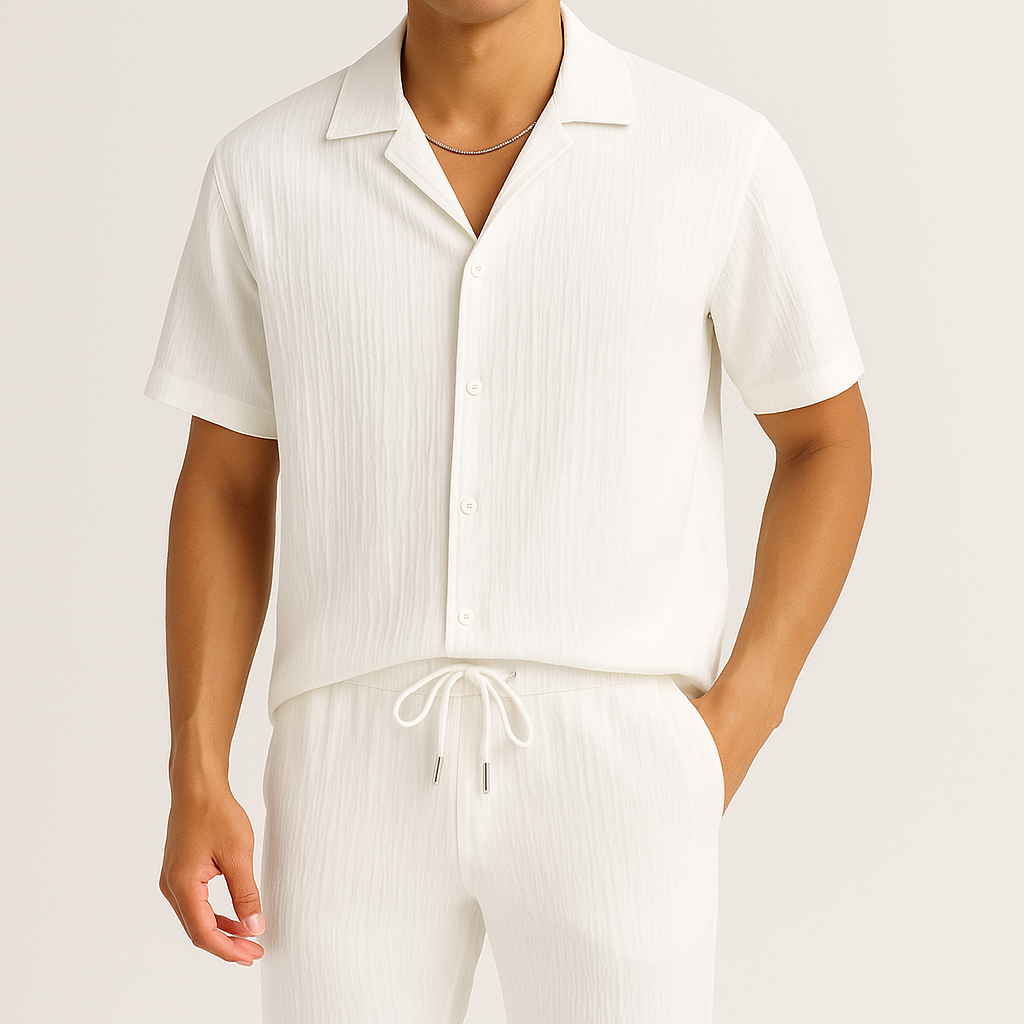 Cavari Relaxed Linen - Two-Piece Set