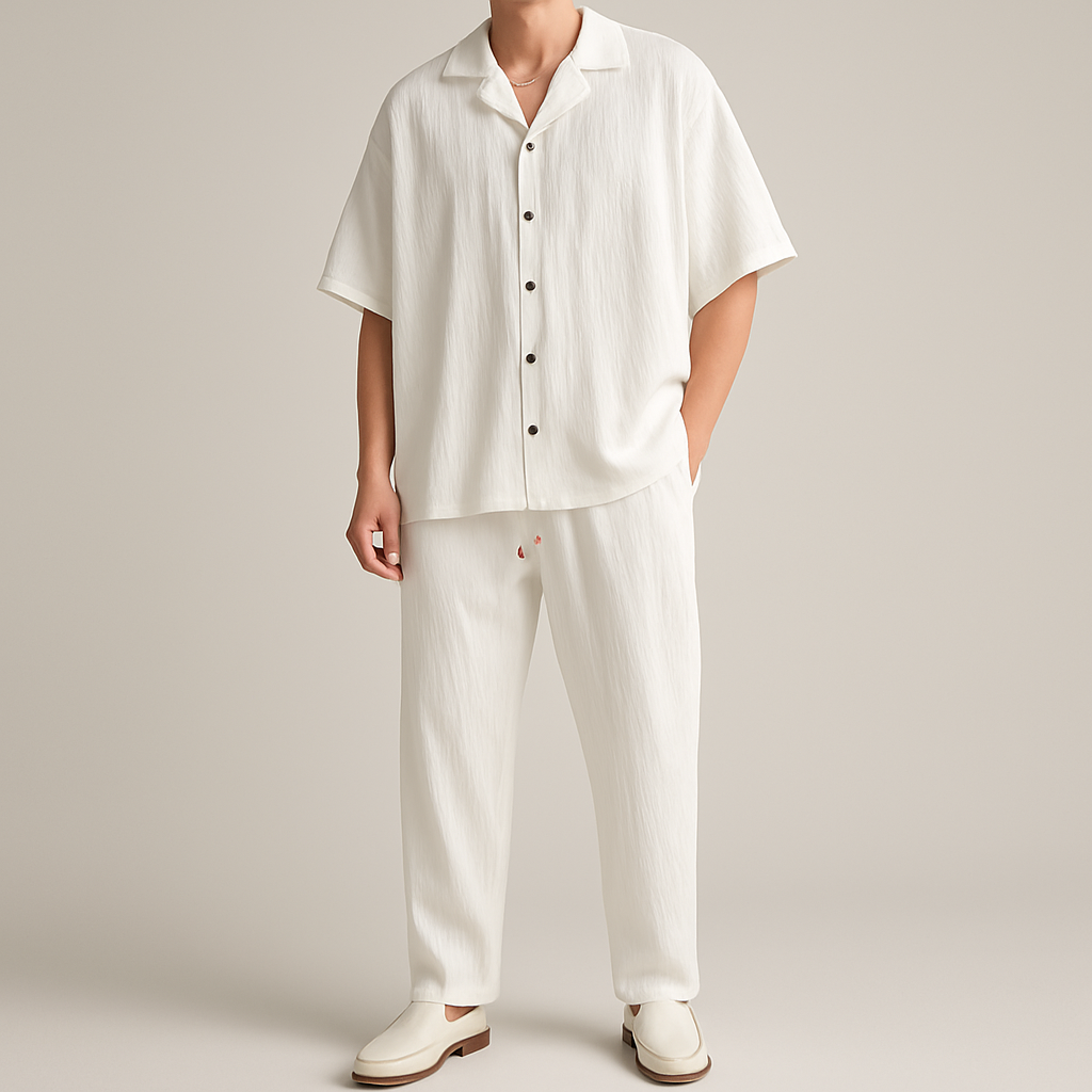 Oversized Linen - Two-Piece Set
