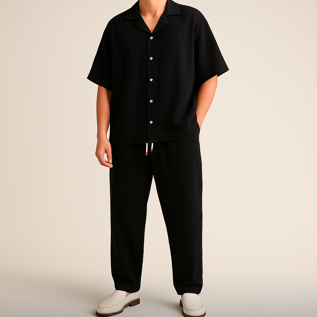 Oversized Linen - Two-Piece Set