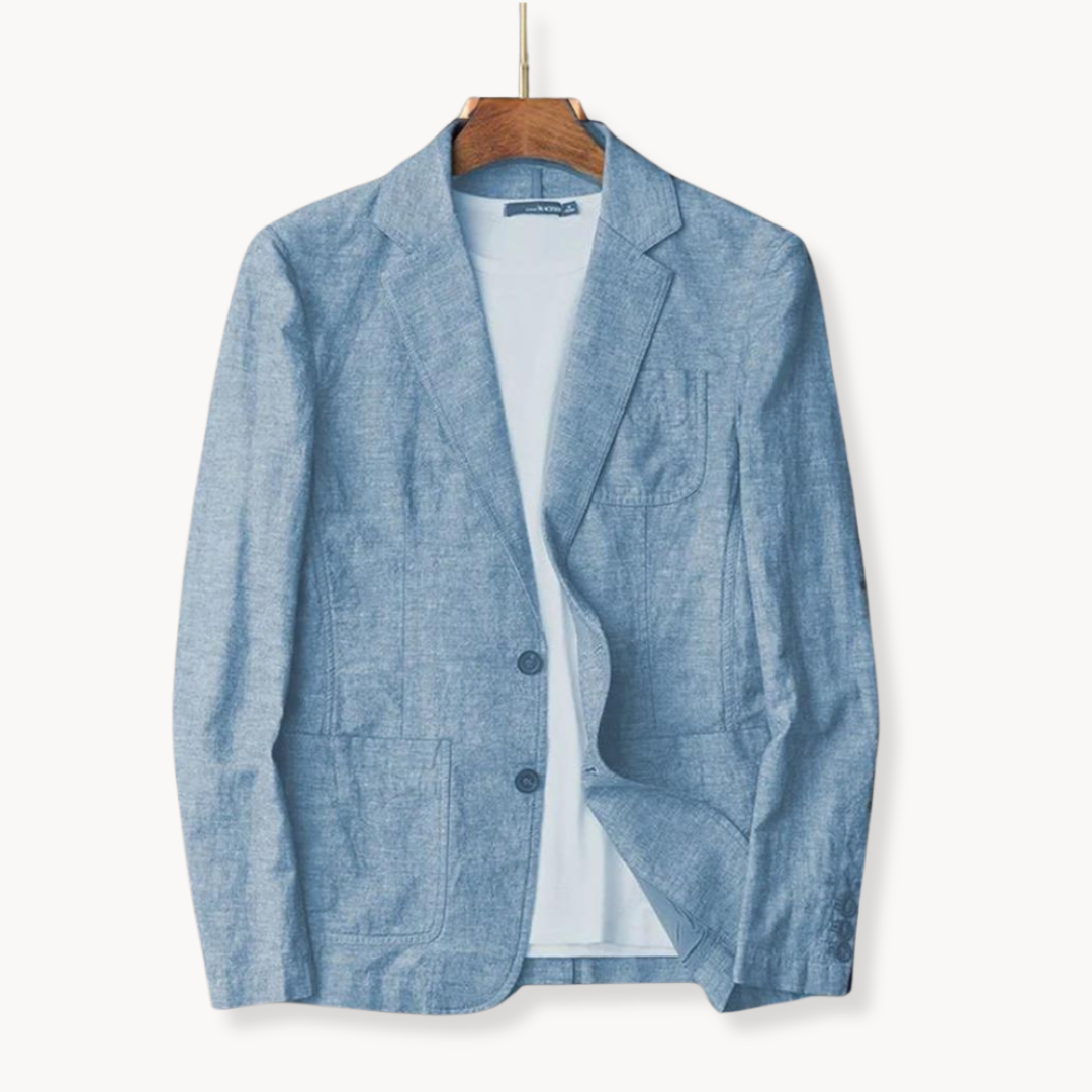 Cerulean Linen Tailored - Blazer CASA LARO