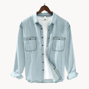 Chambray Western Button-Down - Shirt CASA LARO