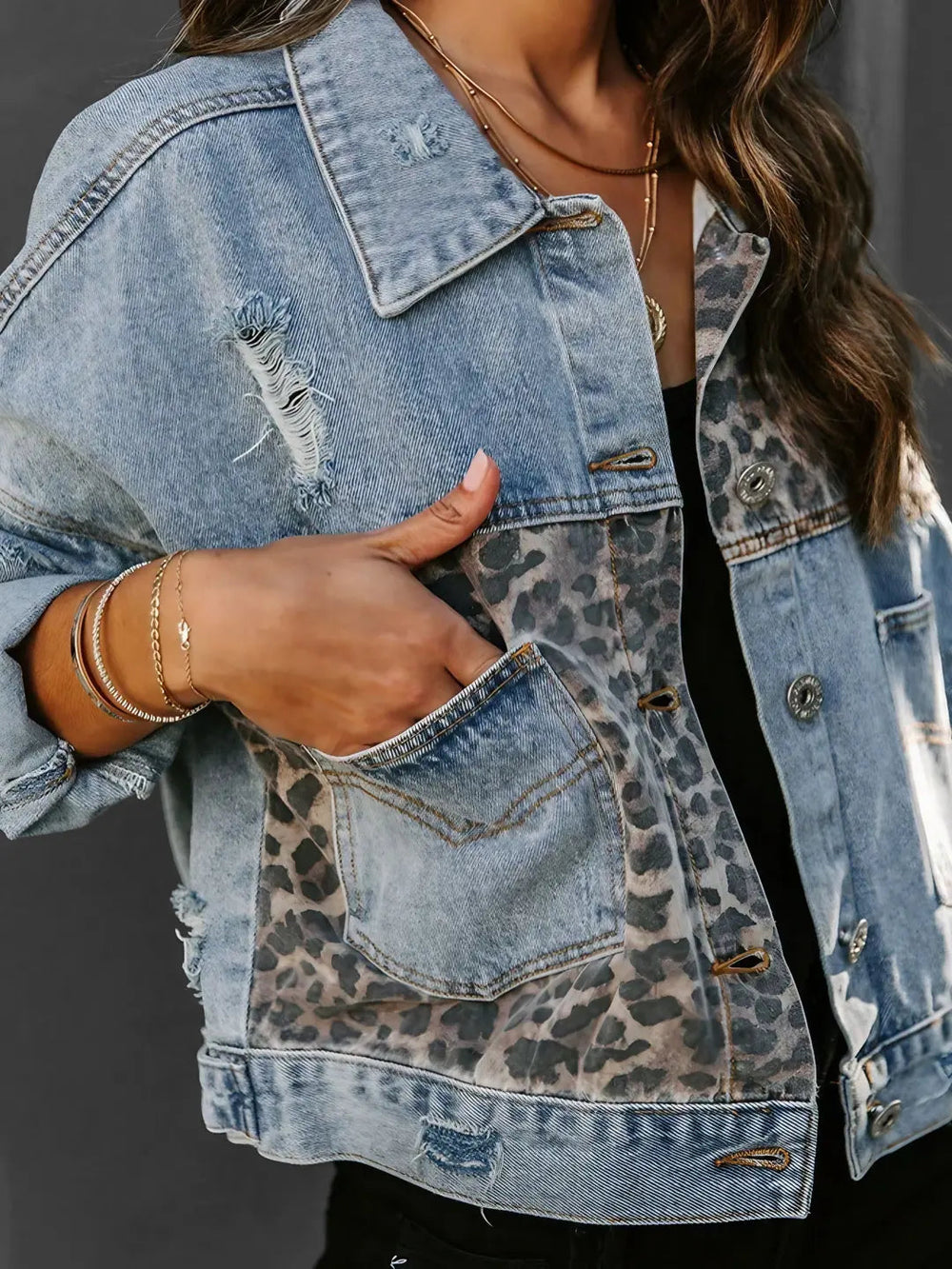 Classic Blue Denim - Jacket CASA LARO