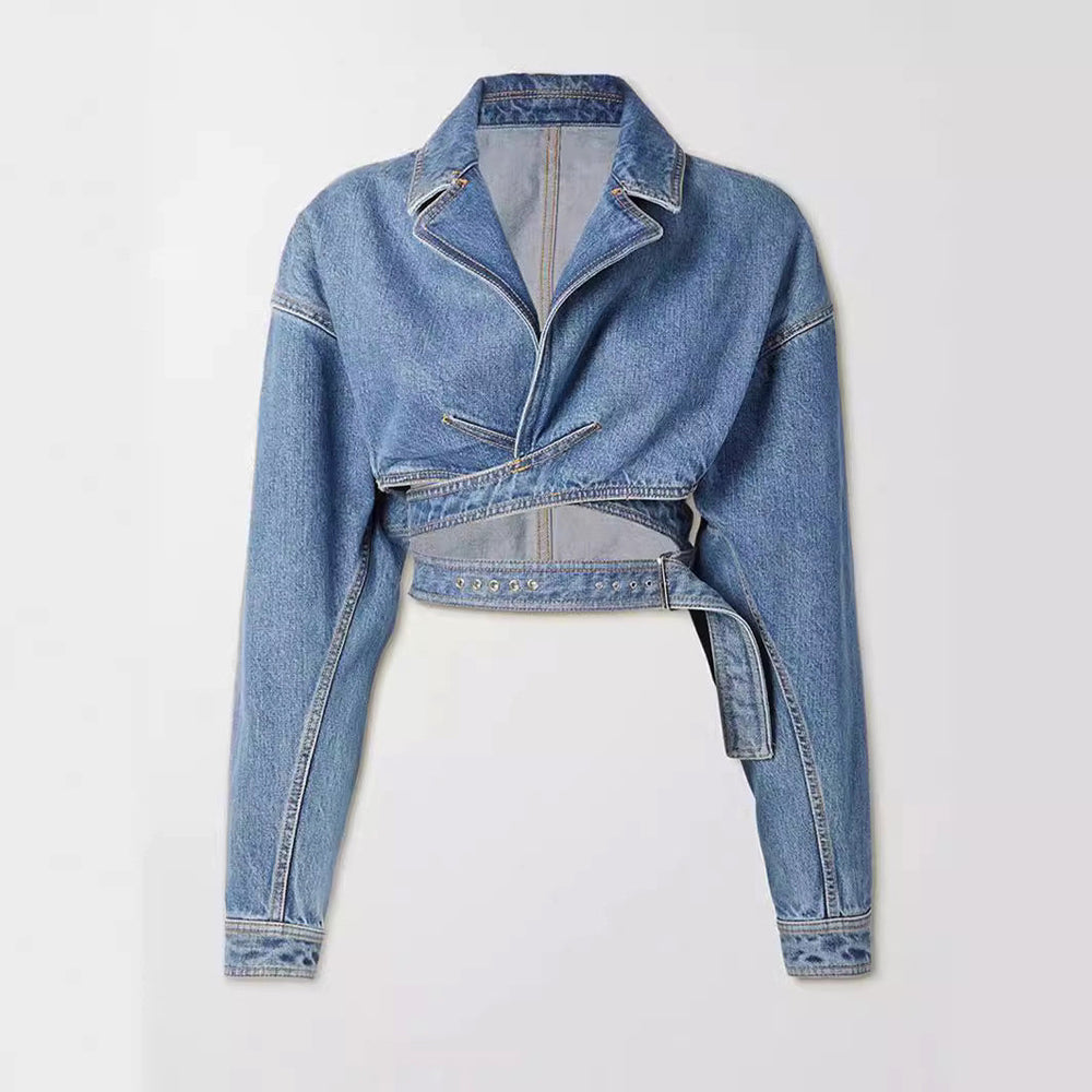 Classic Blue Denim Trucker - Jacket CASA LARO
