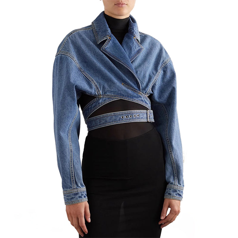 Classic Blue Denim Trucker - Jacket CASA LARO