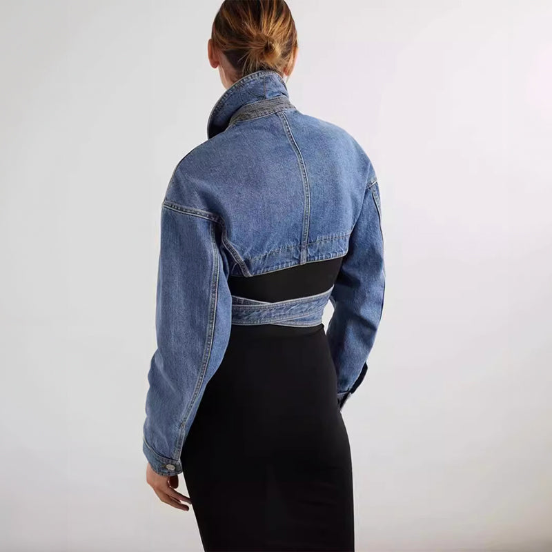 Classic Blue Denim Trucker - Jacket CASA LARO