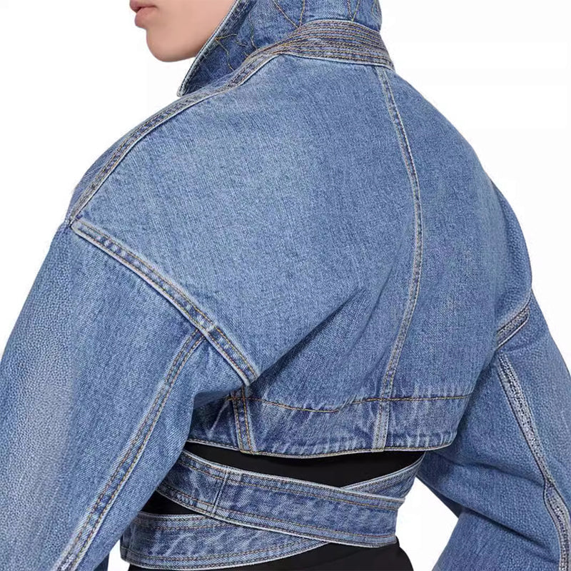 Classic Blue Denim Trucker - Jacket CASA LARO