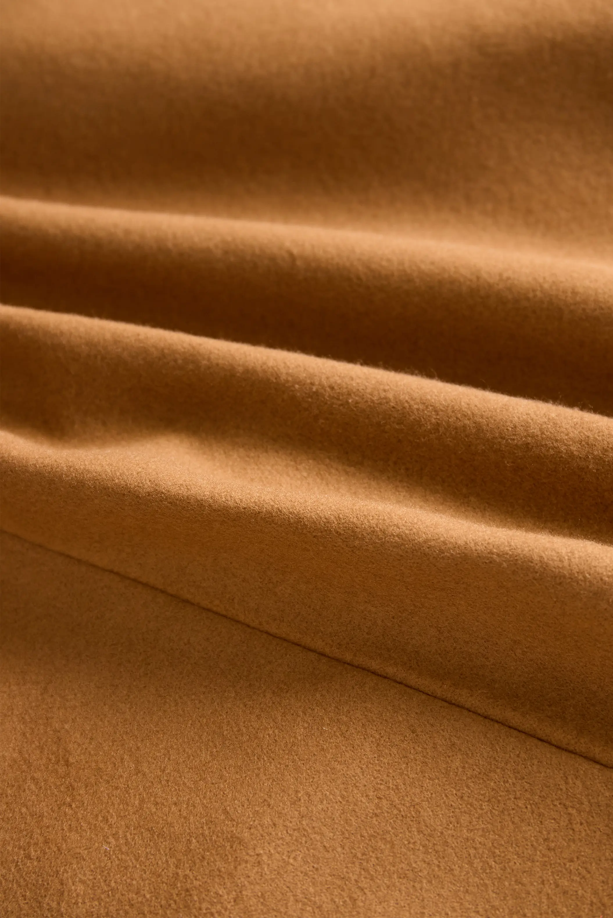 Classic Camel Wool Belted Silhouette - Trench Coat CASA LARO