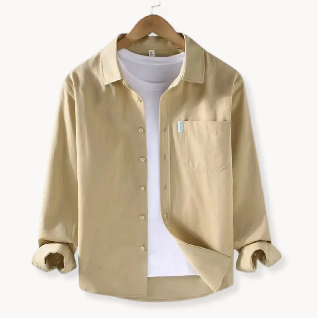 Classic Cotton Button-Down - Shirt CASA LARO