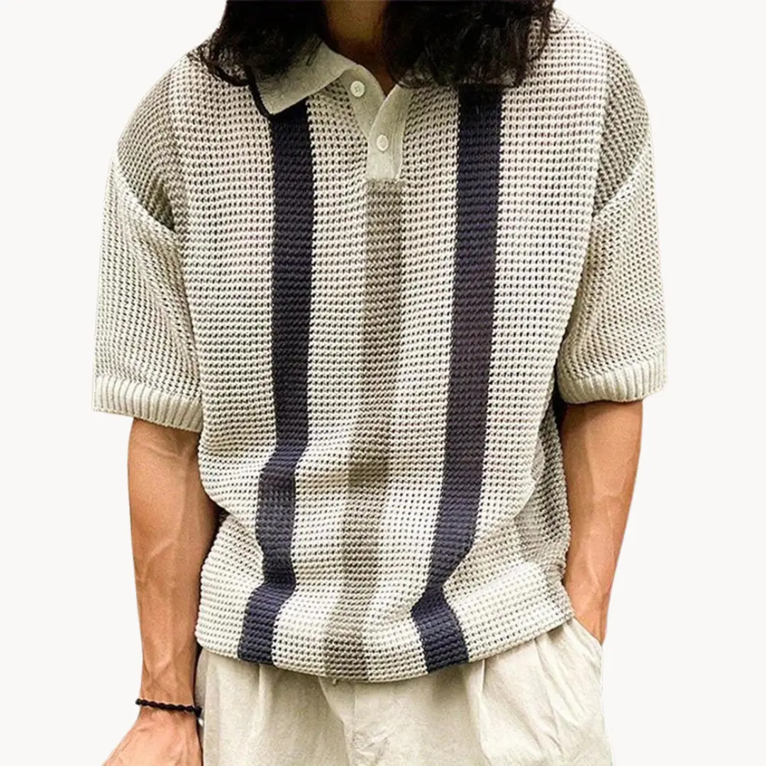 Classic Cotton Pique Short Sleeve - Polo Shirt CASA LARO