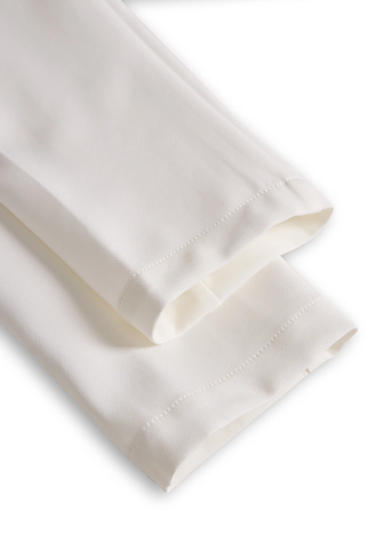 Classic Ivory Belted Tailored Silhouette - Jumpsuit CASA LARO