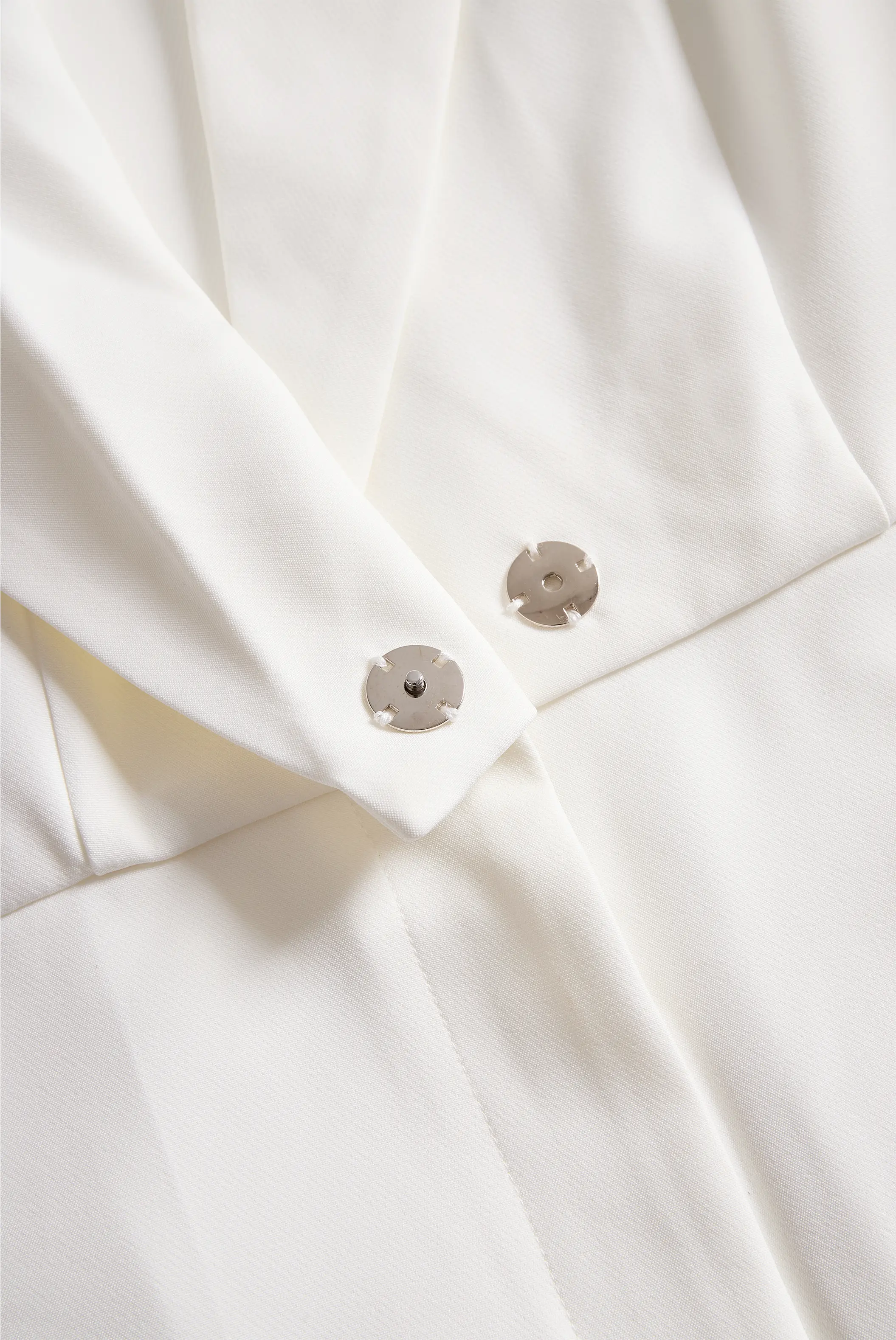 Classic Ivory Belted Tailored Silhouette - Jumpsuit CASA LARO