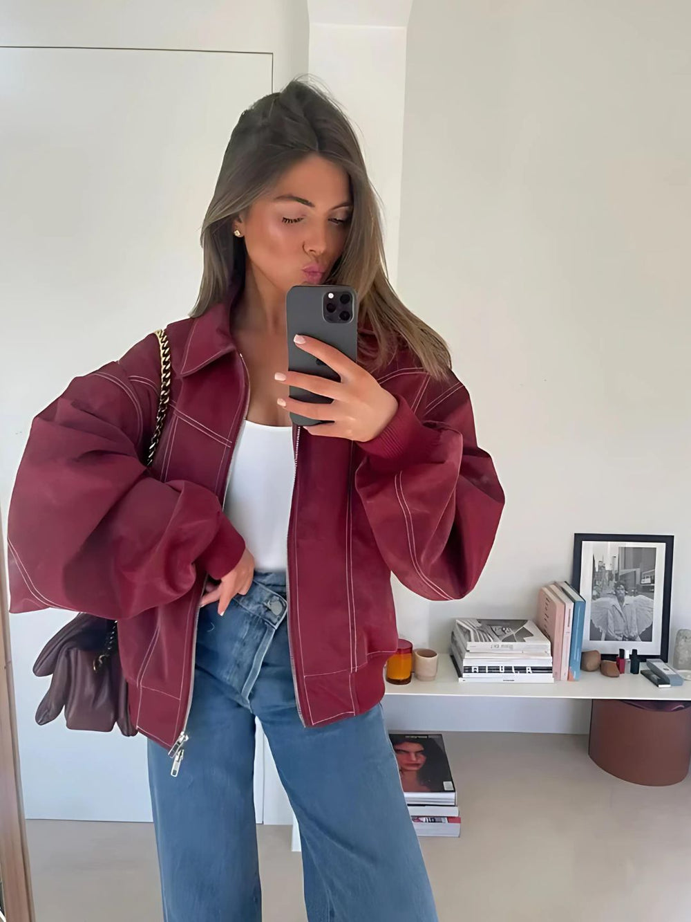 Classic Leather - Jacket CASA LARO