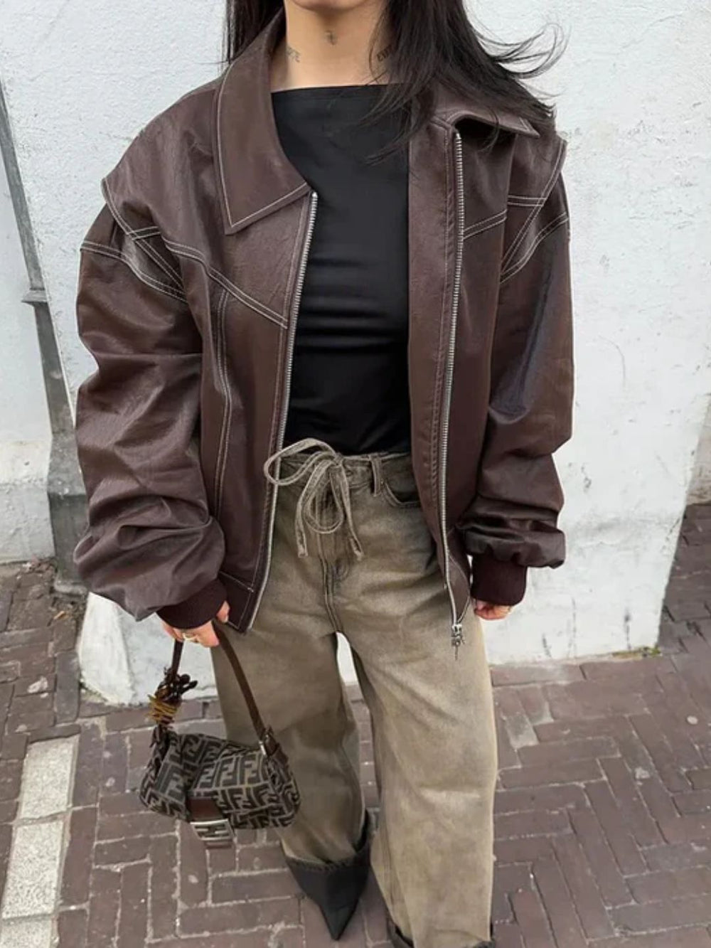 Classic Leather - Jacket CASA LARO