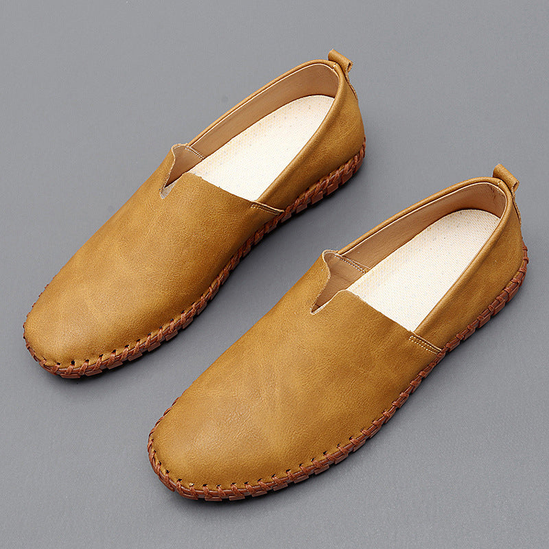 Classic Leather Penny Slip-On - Loafers CASA LARO MEN