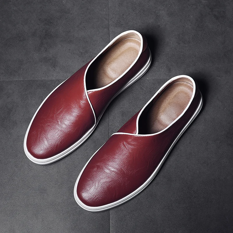 Classic Leather Slip-On - Loafers CASA LARO MEN